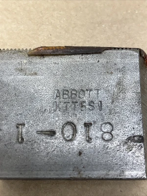 Abbott KTT5S1 Soft Lathe Chuck Jaw Set Of 3 Fast Shipping Warranty.