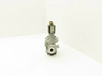 Herion 80-265-70 Pneumatic Air Indirect Solenoid Actuated Poppet Valve 24V Coil