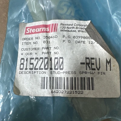 NEW Stearns 815220100