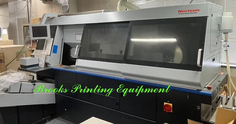 Used 2020 HORIZON BQ-480 Perfect Binders North Carolina US | BROOKS PRINTING EQUIPMENT #1136116