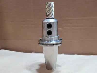 CAT50 1 1/4" Endmill Tool Holder 4" w/ Cutter