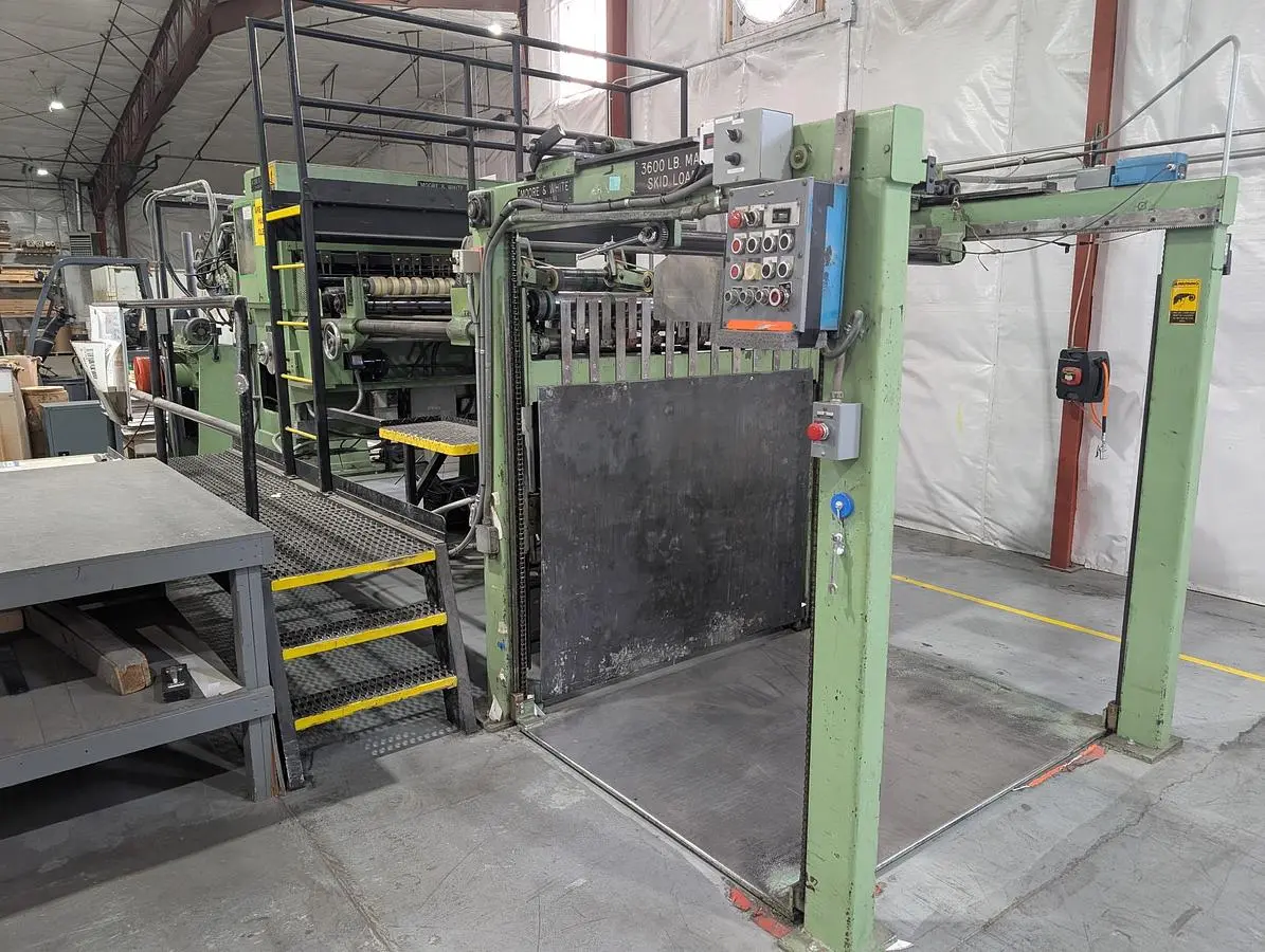 45" Moore and White Sheeter