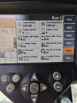 USED 2009 NEW HOLLAND CR9060