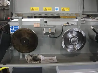 NEW TVN Mod. T10/S Ten (10) Passages Wire Drawing Machine, max wire 5mm