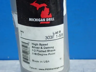 Used MICHIGAN DRILL 303F15/8 Drills Ohio US | HGR 24 #739901