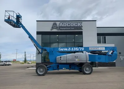 Used 2012 GENIE Z-135/70 ARTICULATING BOOM LIFT Articulating Boom Lifts Alberta CA | Adcock Equipment #1418141