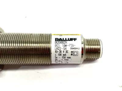 USED BALLUFF CYLINDRICAL DIFFUSE SENSOR, M18 THREADED, DIFF. TYPES OF LIGHT