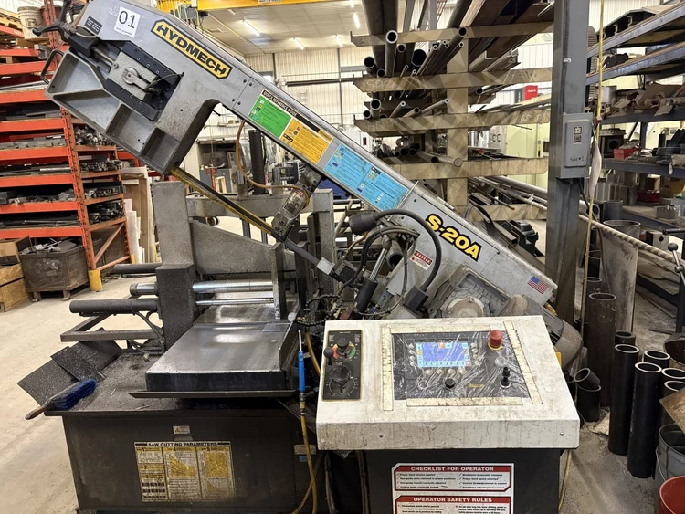 Used 2017 HYDMECH S20A Horizontal Band Saws CA | MACHINERY INC. #1309398