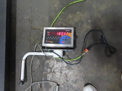 used 5,000 lb. Indiana Scale Co. Floor Scale