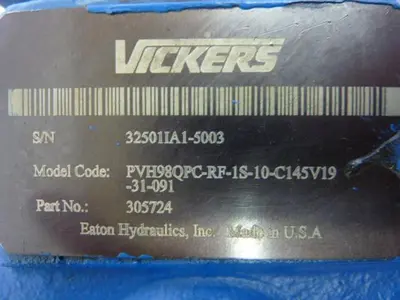 USED VICKERS PVH98QPCRF1S10C145V1931091