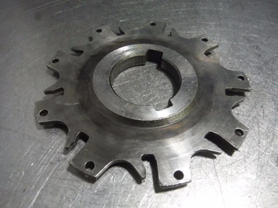 Sandvik 4" Indexable Slot Milling Cutter 1.25" Arbor A33020 101030 230 (LOC1785)