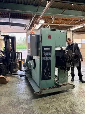 USED 2000 DAVIS STANDARD MV-35IN35  3.5" SINGLE SCREW EXTRUDER