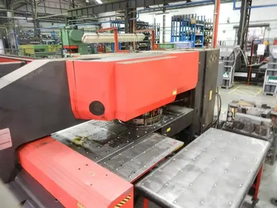 USED AMADA PEGA 244, 2000 X 1000 MM