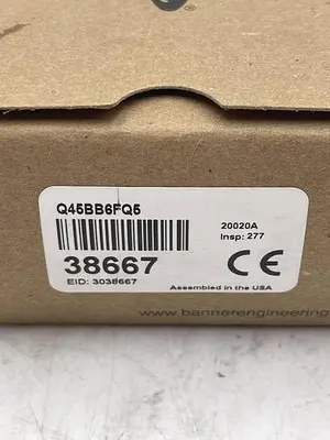 New | in-Stock BANNER BANNER Q45BB6FQ5 Sensors | ND Industrial Surplus #1213669