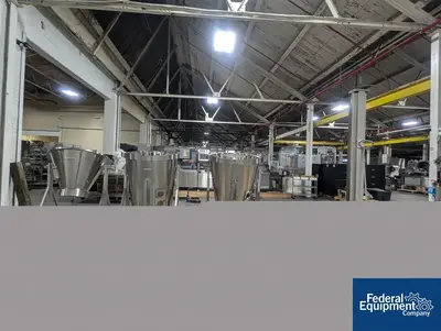 USED Vector Vector Fluid Bed Dryer, Model FL-M-15, S/S
