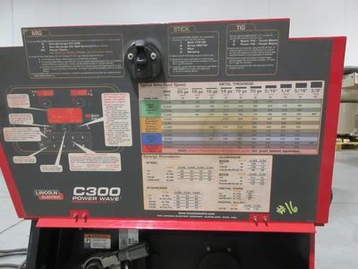 Used LINCOLN ELECTRIC POWER WAVE C300 WELDER Mig Welders Minnesota US | Machinesused.com #1418314
