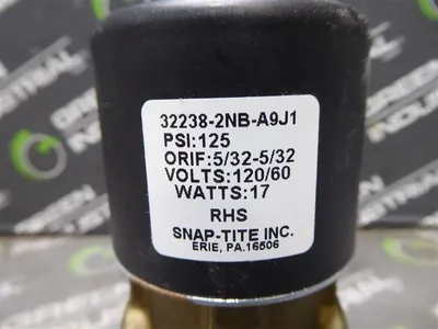 Snap-Tite Inc. 32238-2NB-A9J1 Solenoid Valve Used