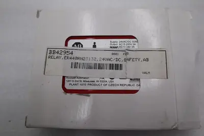 NEW Allen Bradley 440R-N23132 Safety Relay GuardMaster STOCK K-110C
