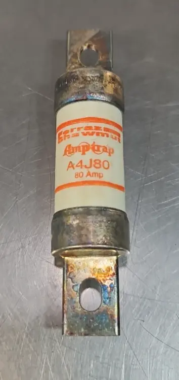 Used Ferraz Shawmut A4J80 Fuses | Palmetto Automation #1155768