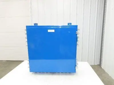 Hoffman A242406LP Electrical Enclosure Control Panel 24x24x6" Backplate JIC