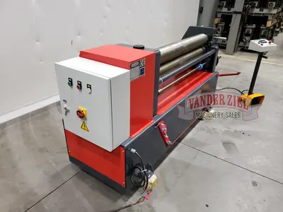 Akyapak ASM140-12/5.0 (4' x 1/4") 3 Roll Plate Bending Roll - NEW