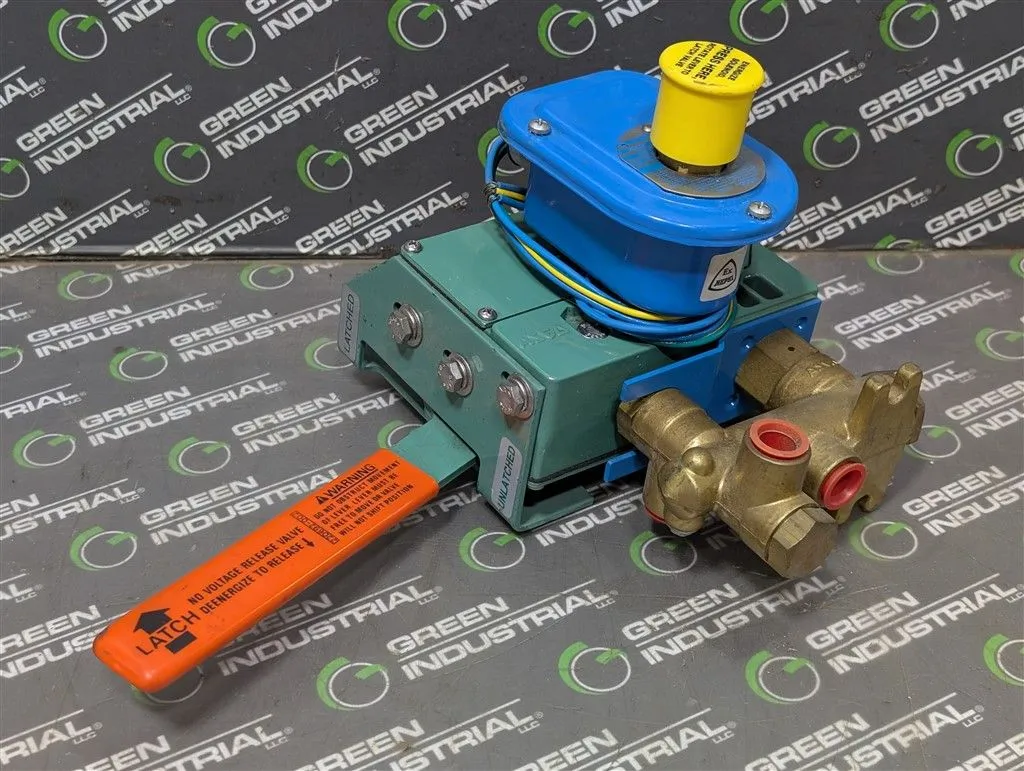 ASCO WPIS8308045 Intrinsically Safe Manual Reset Valve Used