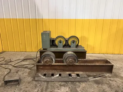 4,000 LB PANDJIRIS PIPER PIPE TANK TURNING ROLLS, DRIVE & IDLER: STOCK #20362