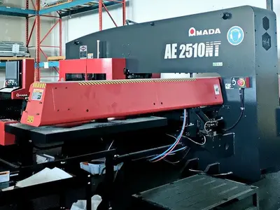 Used 2015 AMADA AE-2510NT Turret Punches Illinois US | Machine Factory Outlet #1263291