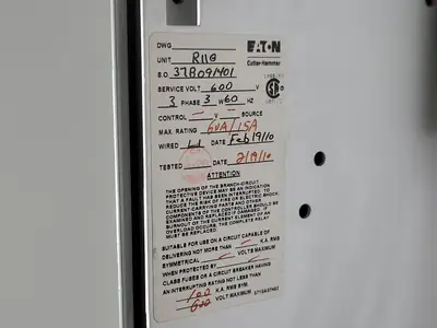 60/15 Amp MCC Circuit Breaker HFD3060/HFD3015 w/ Limiter LFD3070R