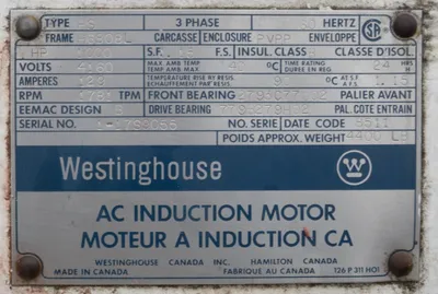 USED WESTINGHOUSE -