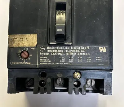 Used WESTINGHOUSE 1265C95G01 Miscellaneous Equipment (Electrical & Power) Ohio US | Surplus Asset Holdings #1236729