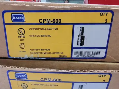 NEW 2009 ILSCO CPM-600