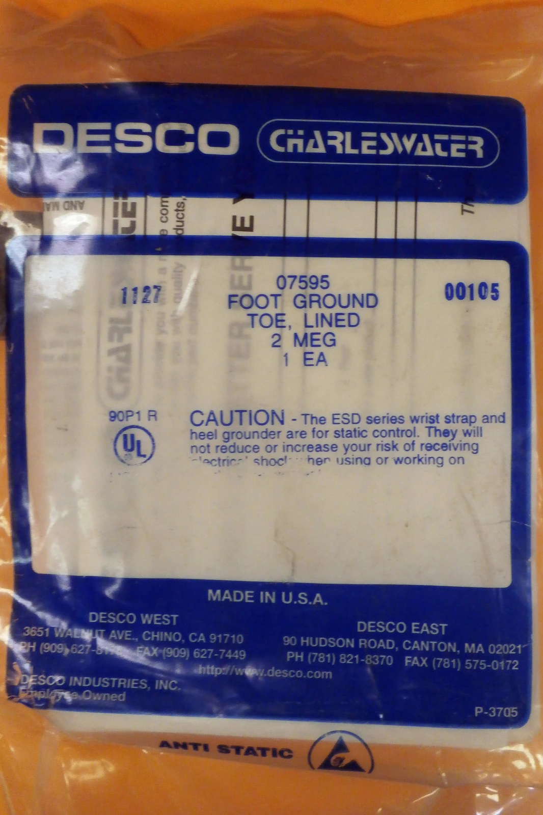 NEW Desco 07595