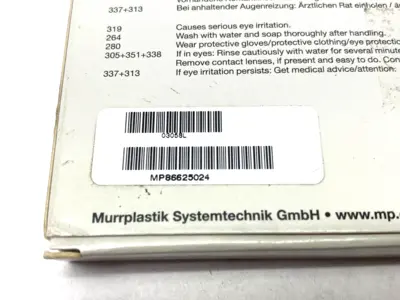 New | in-Stock MURRPLASTIK MATT/SCHWARZ MATT BLACK PICTOR TINTENPATROONE INK CARTRIDGE Misc Industrial Equipment | Maverick Industrial Sales #1109804