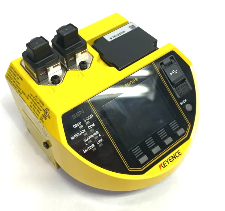 Used KEYENCE Network type (PROFIsafe) Infrared Laser Camera, MISSING SCANNER Sensors Michigan US | Maverick Industrial Sales #1390638