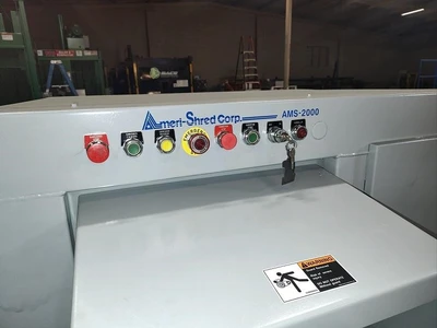 USED 2010 AMERO -SHRE D SHREDDER AMS-2000