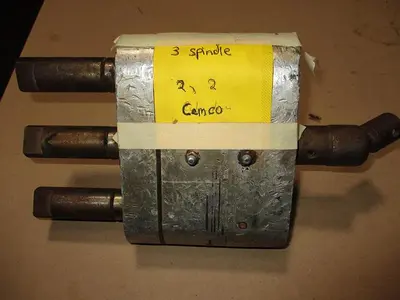 CEMCO 3-SPINDLE FIXED CENTER BORING HEAD