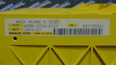 Fanuc A05B-2316-C111 5 Slot Backplane Module Used
