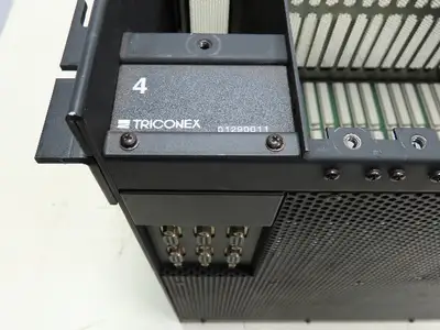 Triconex 7400028-100 Power Supply PLC Card Rack 15 Slot Chassis Low Density