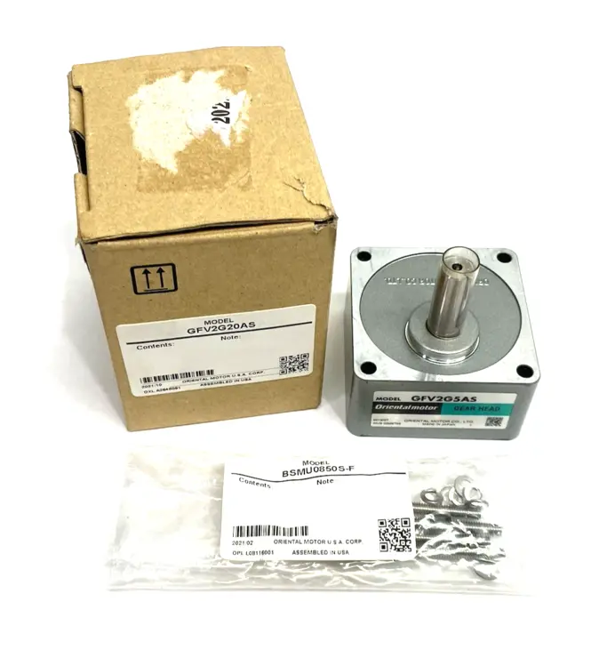 Used ORIENTAL MOTOR PARALLEL SHAFT GEARHEAD (5:1) (IMPERIAL SHAFT) Motors (misc) | Maverick Industrial Sales #1101119