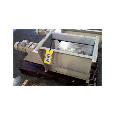 Used 12" x 23" Stainless Steel Rotary Vane Feeder