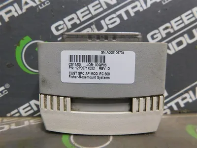 Fisher-Rosemount Systems 12P0571X022 CUST SPC AP MOD IFC 600 Module Rev.D Used