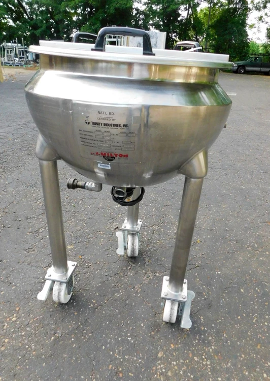 Used HAMILTON 20 GALLON SA Autoclaves, Reactors & Kettles New Jersey US | Champion Trading Corporation #423847