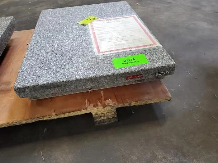Used STARRETT _UNKNOWN_ Granite Surface Plates Pennsylvania US | Hildebrand Machinery Co. #1485878