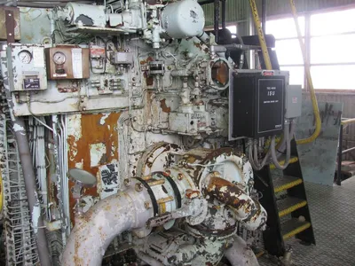 Used Cooper Bessemer GMVH10 Qty 2 Lubricated Reciprocating Air Compressors Oklahoma US | Borderless Services #1378271