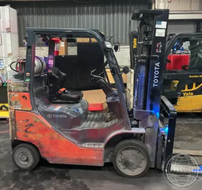 Used 2016 TOYOTA 8FGC35U-BCS Liquid Propane Forklifts Illinois US | Forklift Exchange #1274817