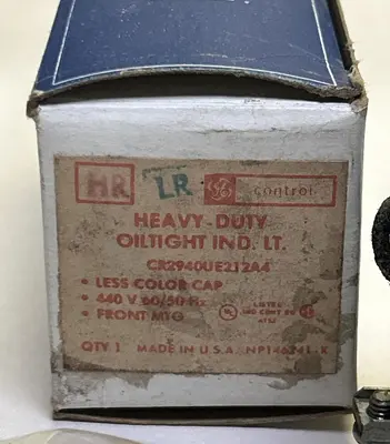 New | in-Stock GENERAL ELECTRIC CR2940UE212A4 Indicators | Surplus Asset Holdings #1226849