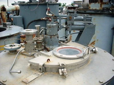 Western States 40 x 24 Quadramatic perforate basket centrifuge, 316SS.