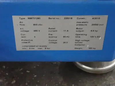 Used 2010 KEMPER 998701280 Dust Collectors Ohio US | HGR 24 #820454