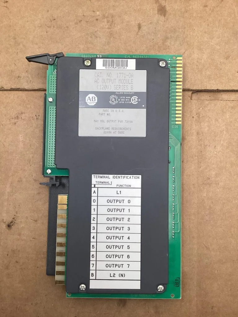 Allen-Bradley AC Output Module Series B PLC Card; 120V